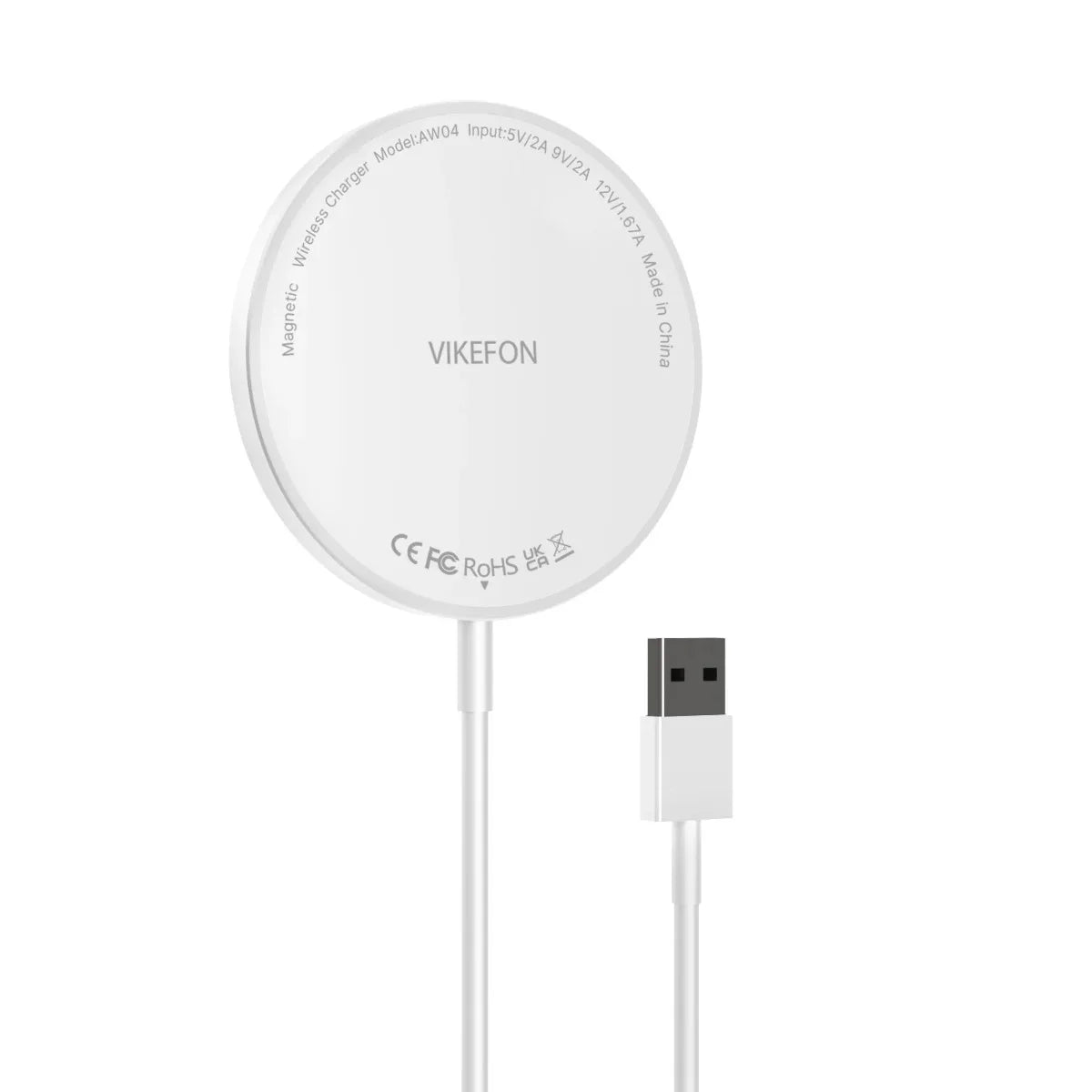 شاحن لاسلكي مغناطيسي 100 واط بمنفذ USB + شواحن تايب سي
