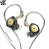 KZ EDX Pro Earphones Dynamic In Ear Monitor HiFi Wired Headphones Bass Stereo
