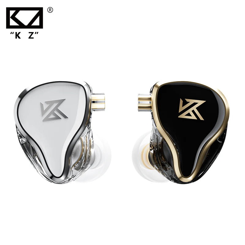 KZ Wired In-Ear Earphones 10mm Hybrid Drivers ANC Microphone
