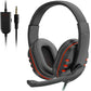 Headphones 3.5mm Wired Gaming Headset Earphones With Microphone