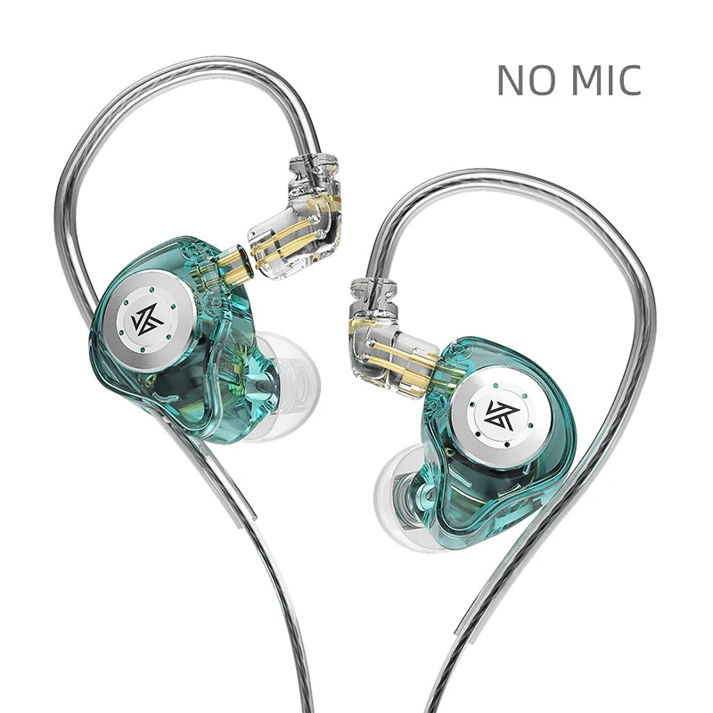 KZ EDX Pro Earphones Dynamic In Ear Monitor HiFi Wired Headphones Bass Stereo