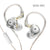 KZ EDX Pro Earphones Dynamic In Ear Monitor HiFi Wired Headphones Bass Stereo
