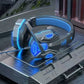 RGB Gaming Headset with Microphone Over-Ear Wired Headphones