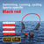 Bluetooth 5.3 Bone Conduction Headphones 300H Waterproof