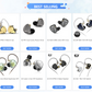 KZ Wired In-Ear HiFi Earphones with Detachable Cable and Microphone