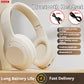 Newmsnr Bluetooth 5.3 Wireless HiFi Stereo Headphones with HD Microphone