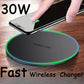 GEKEMAL 30W Fast Wireless Charging Pad with Power Bank