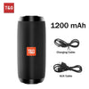 Bluetooth Speaker T&G TG117 Portable TWS Sound Box Waterproof Loudspeaker