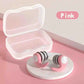 1 Pair of Soft Silicone Earplugs with Noise Cancellation