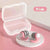 1 Pair of Soft Silicone Earplugs with Noise Cancellation