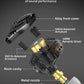 KZ Wired In-Ear HiFi Earphones with Detachable Cable and Microphone