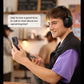 Choice Wireless Bluetooth Headphones 43dB Hybrid Active Noise Cancellation