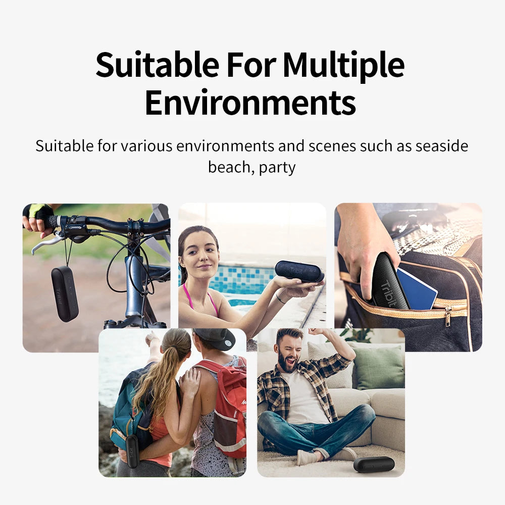 Tribit XSound Go 16W Bluetooth Speaker IPX7 Waterproof