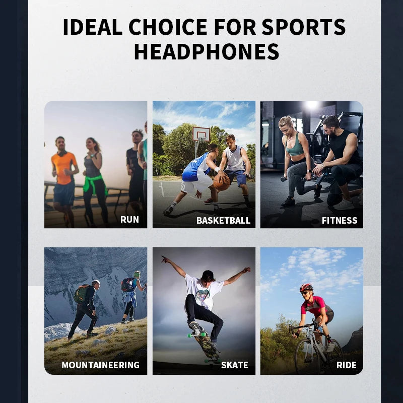 Lonmao TWS Bone Conduction Earphones Bluetooth 5.0 Sports Headphones
