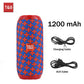 Bluetooth Speaker T&G TG117 Portable TWS Sound Box Waterproof Loudspeaker