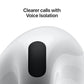 Apple AirPods 4 (supports active noise cancellation) with MagSafe charging case