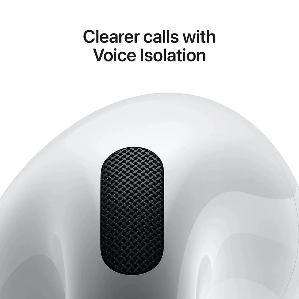 Apple AirPods 4 (supports active noise cancellation) with MagSafe charging case