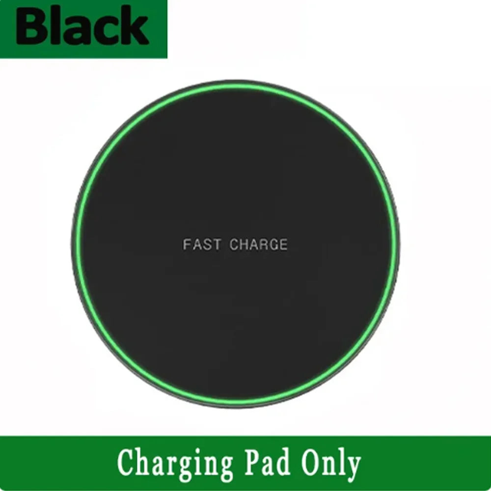 GEKEMAL 30W Fast Wireless Charging Pad with Power Bank