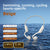 Bluetooth 5.3 Bone Conduction Headphones 300H Waterproof