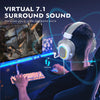 FIFINE H6 RGB Gaming Headset with 7.1 Surround Sound