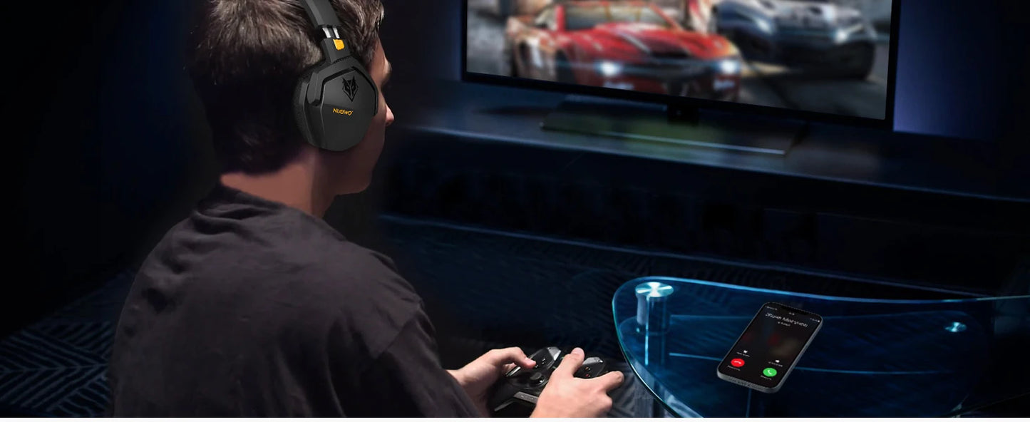 NUBWO G06 Dual Wireless Gaming Headset with Microphone