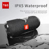 Bluetooth Speaker T&G TG117 Portable TWS Sound Box Waterproof Loudspeaker