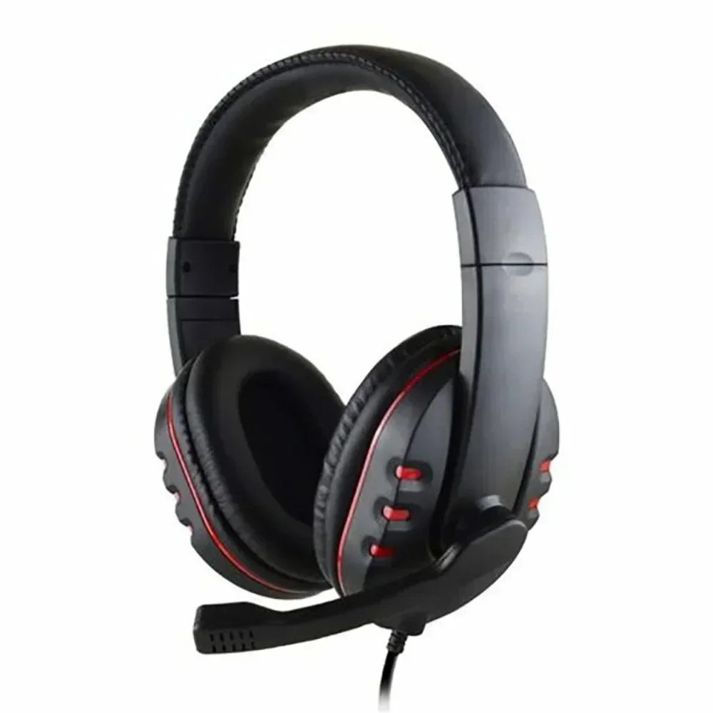 New Upgrade Wired Headset Gamer with Mic Noise Cancelling Headphones