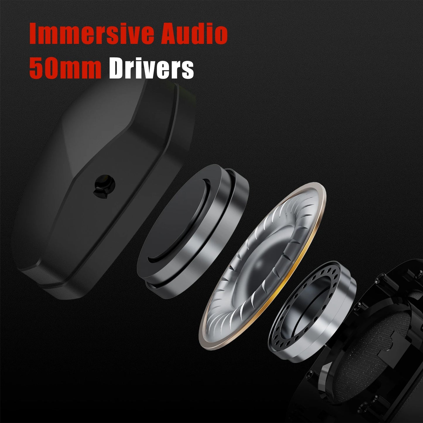 NUBWO G06 Dual Wireless Gaming Headset with Microphone
