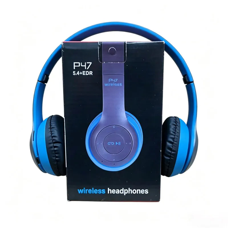 XIKCU Bluetooth 5.0 Wireless Folding Sports Headphones with 40mm Drivers