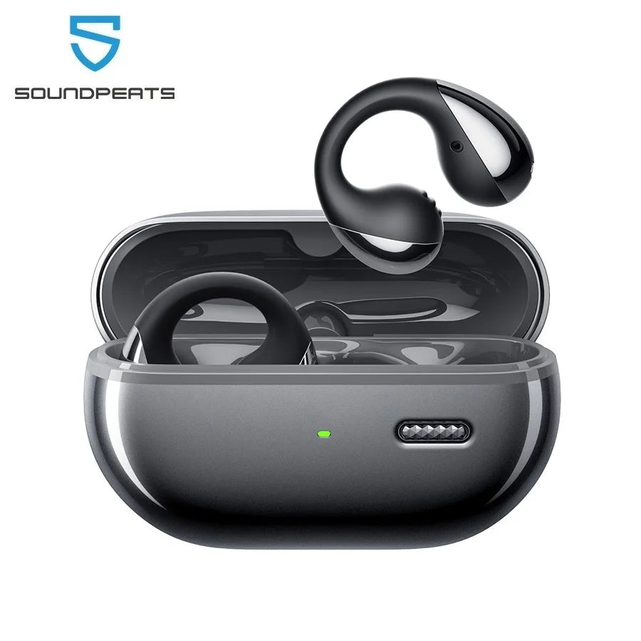 Sound PEATS Pearl Clip Pro Open Ear Bluetooth 5.4 Wireless Earphones