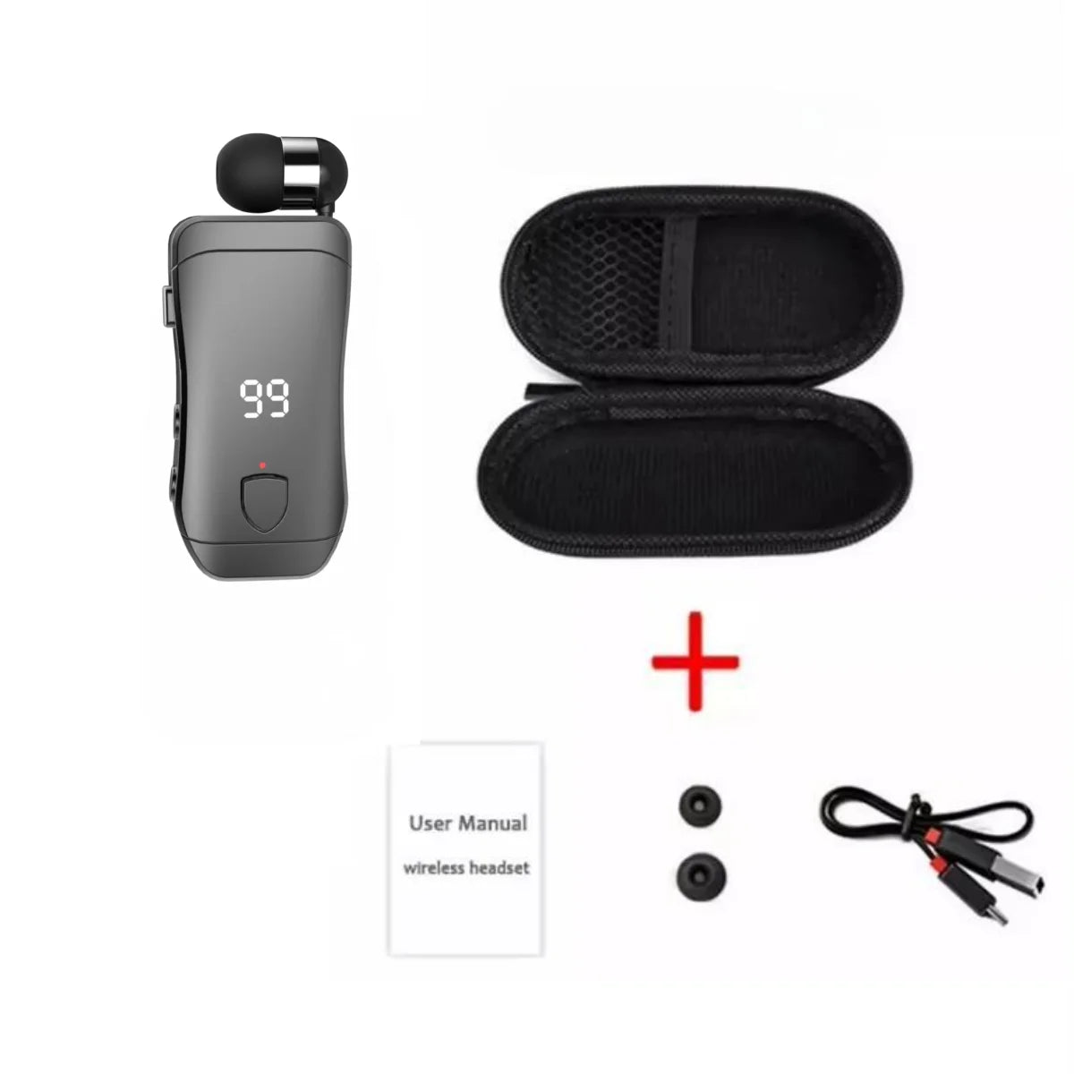 Kody Yati Bluetooth Wireless Headphones with ANC 15H Battery Mic