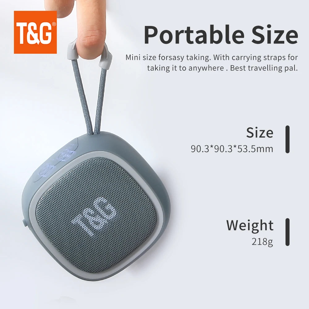 T&G TG659 Bluetooth 5.3 Mini Speaker