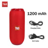 Bluetooth Speaker T&G TG117 Portable TWS Sound Box Waterproof Loudspeaker