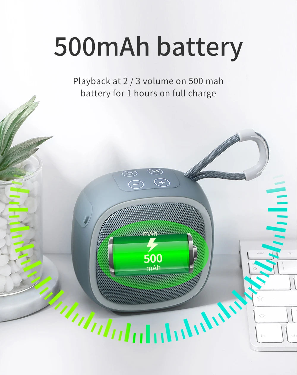 T&G TG659 Bluetooth 5.3 Mini Speaker