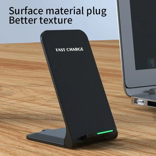 65W Wireless Charger Station Earphone Phone Fast Charging