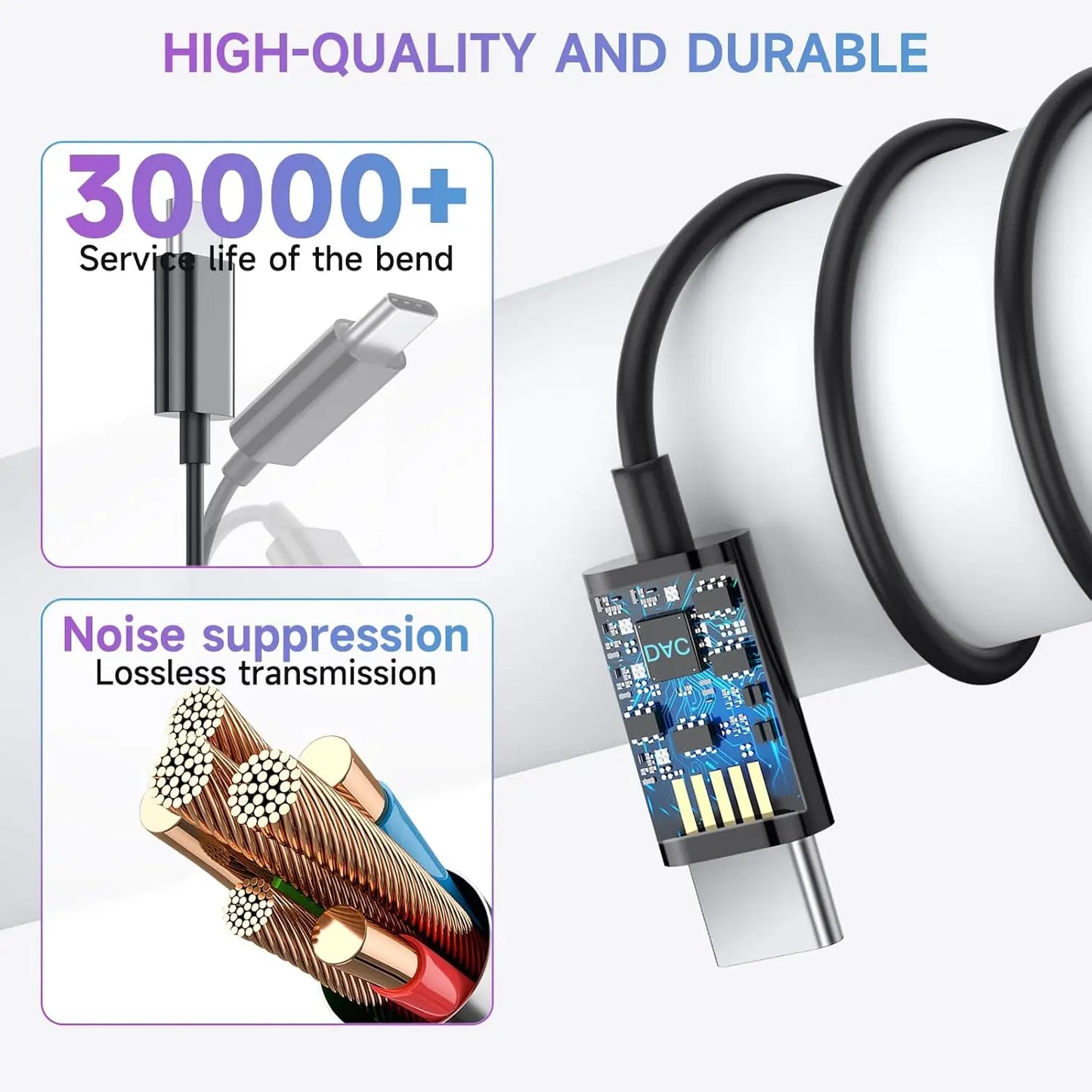 EARDECO Wired In-Ear Earphones 3.5mm with Mic Waterproof