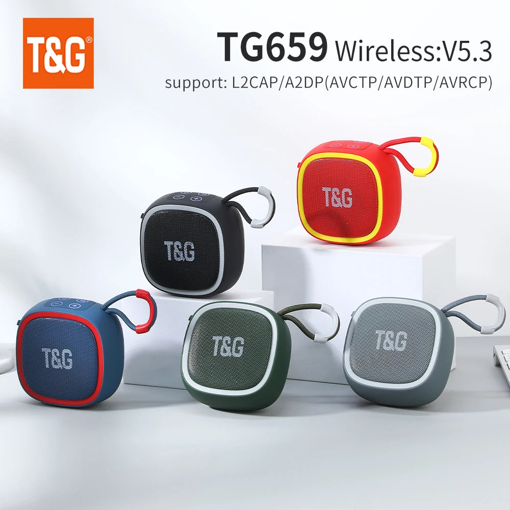 T&G TG659 Bluetooth 5.3 Mini Speaker