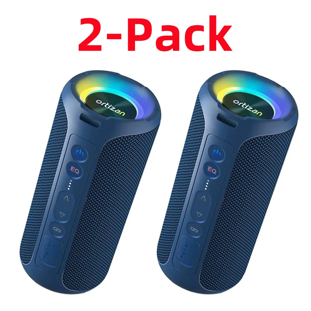 Ortizan X8 Pro 40W Bluetooth Speaker IPX7 Waterproof Speaker