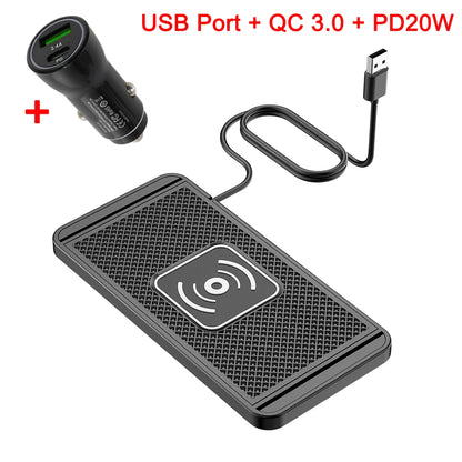 شاحن لاسلكي سريع 15 واط USB-C