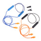 KOQZM Wired In-Ear Earphones 1m Metal Balanced Armature Headphones