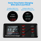 ASOMETECH 100W 9 Port USB C Charging Station with Wireless Charger