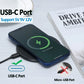 GEKEMAL 30W Fast Wireless Charging Pad with Power Bank