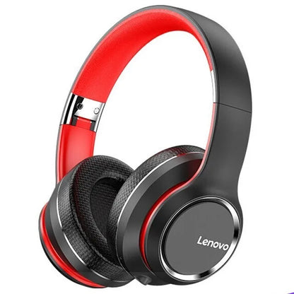 Lenovo Bluetooth 5.0 Wireless Headphones with Microphone and Wired Mode