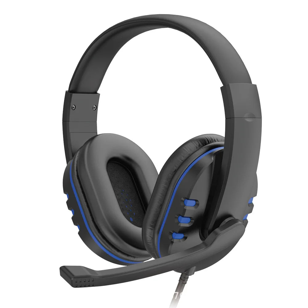 Headphones 3.5mm Wired Gaming Headset Earphones With Microphone
