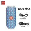 Bluetooth Speaker T&G TG117 Portable TWS Sound Box Waterproof Loudspeaker