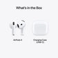 Apple AirPods 4 (supports active noise cancellation) with MagSafe charging case