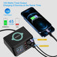 ASOMETECH 100W 9 Port USB C Charging Station with Wireless Charger
