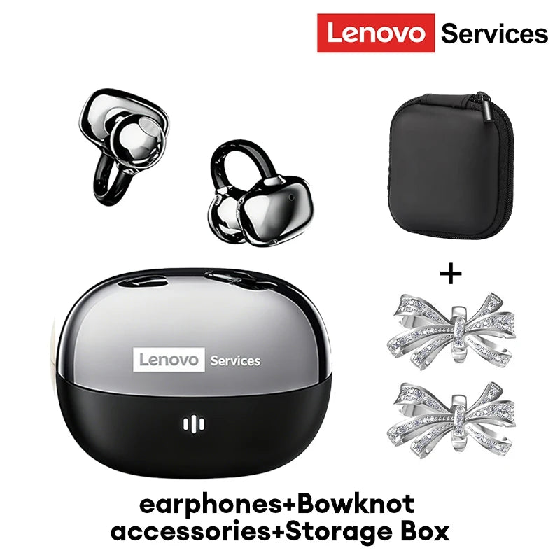 Lenovo RS103 Open Ear Clip Bluetooth 5.3 Wireless Earphones
