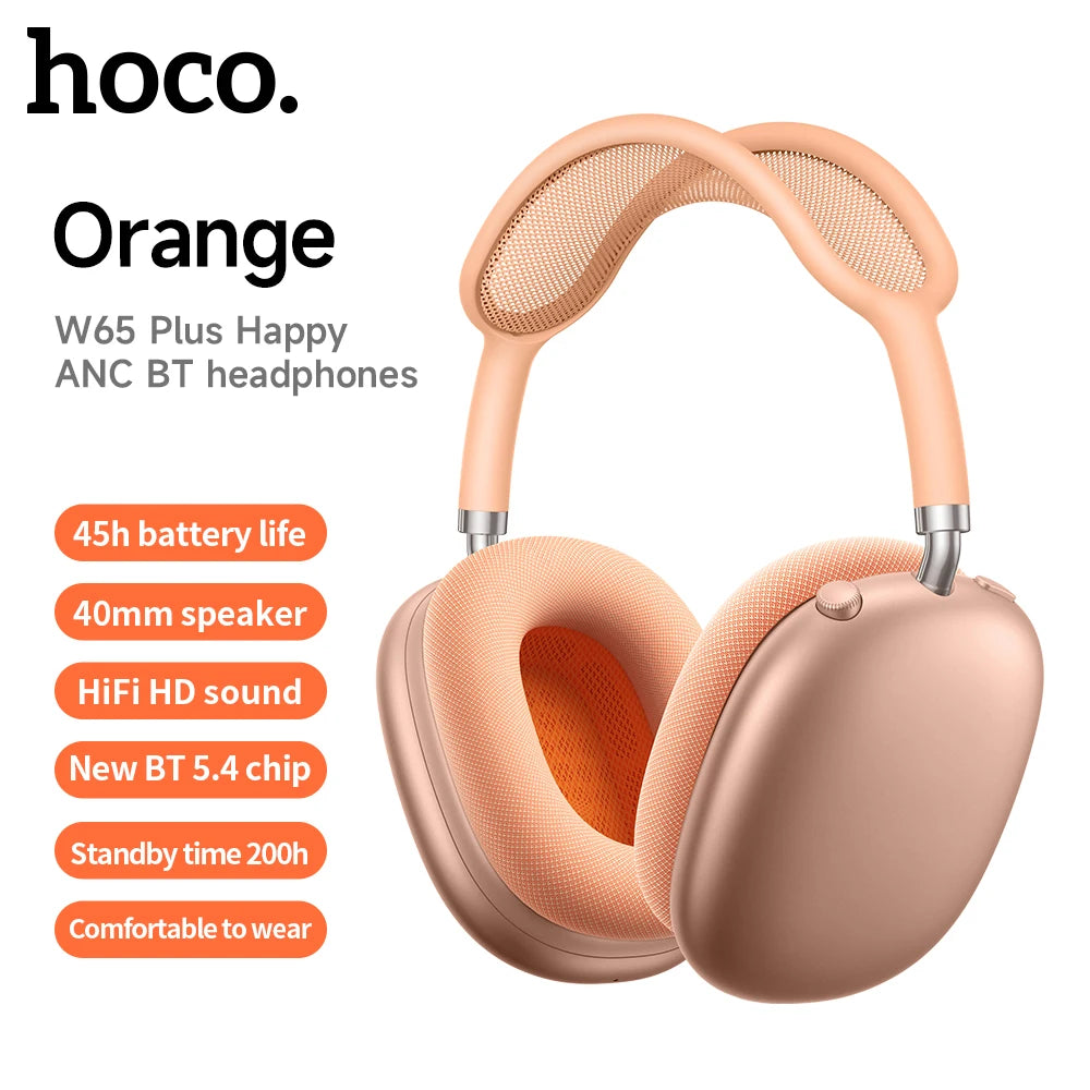 HOCO W65 Plus AirPods Max ANC Noise Reduction Bluetoothe Headphone
