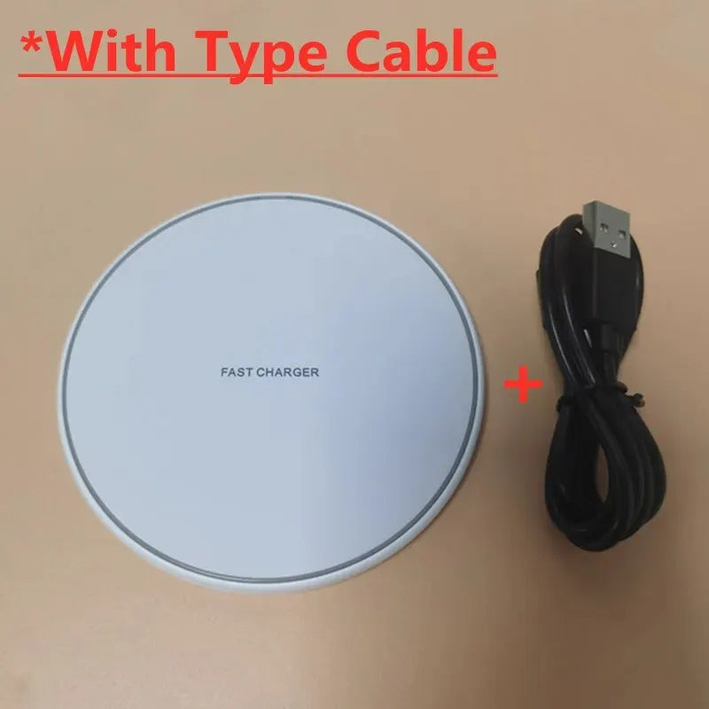 30W Wireless Charger  Fast Charging Pad Dock Station